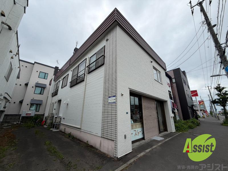 建物外観　札幌市北区新琴似７条「三和興産マンション」