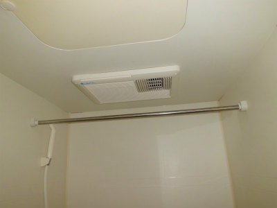 その他　浴室乾燥機。洗濯物を乾かせます。