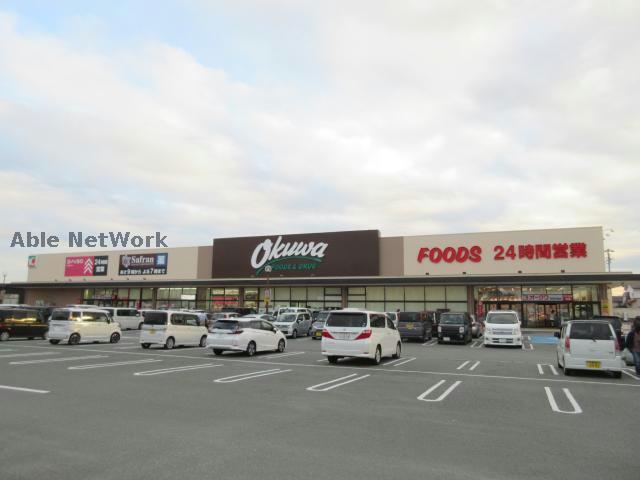 スーパー　オークワ津高茶屋店（スーパー）まで445m