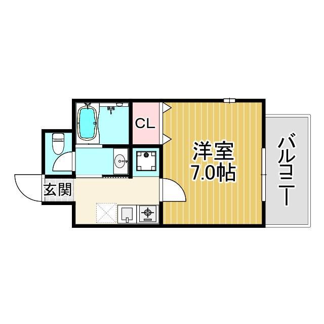 プレッツァ西宮の間取り写真
