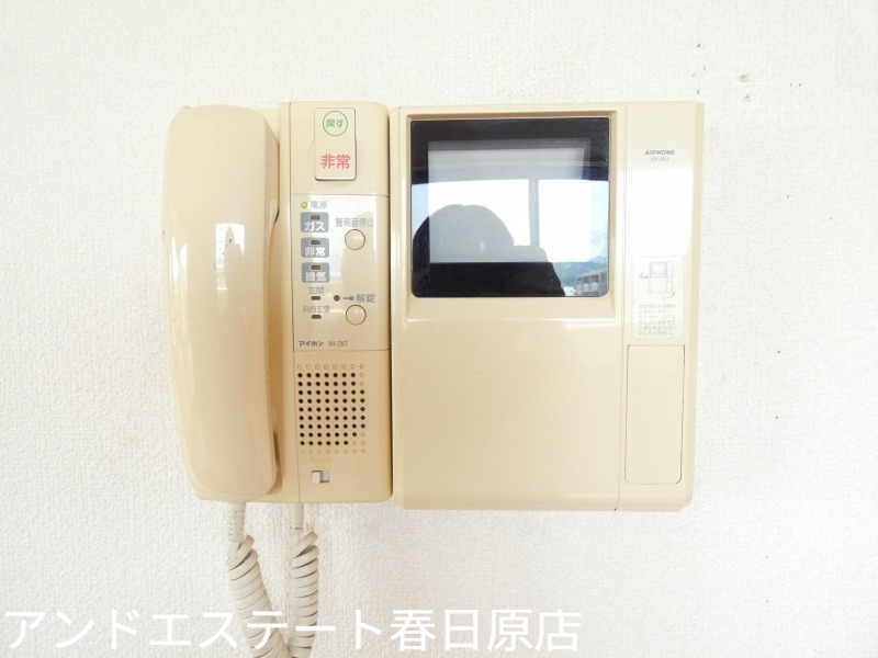 セキュリティ　訪問者を確認できます