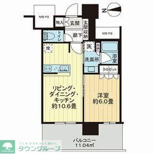 ライオンズタワー柏の間取り写真
