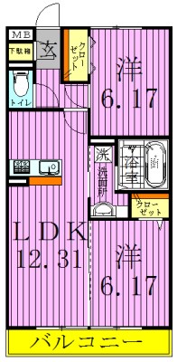 ルーチェオザワの間取り写真