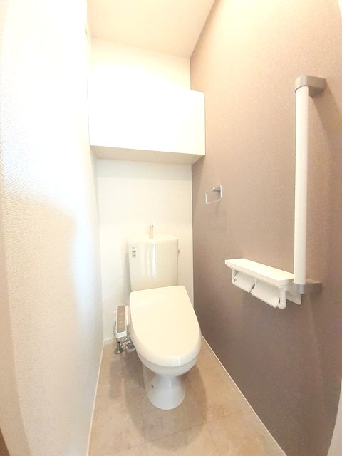 ＪＲ伯備線 清音駅 徒歩21分 2階建 築4年のトイレ写真