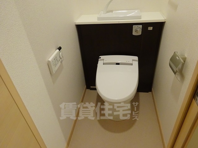 近鉄大阪線 築山駅 徒歩25分 3階建 築15年のトイレ写真