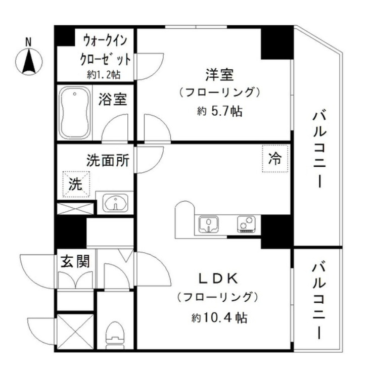 ステラフォートの間取り写真