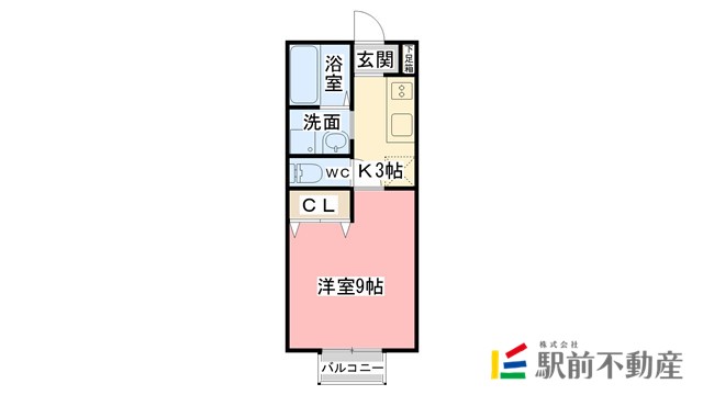 シャルム絆の間取り写真