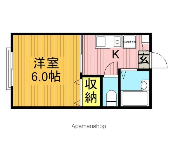 ＪＲ中央線 西荻窪駅 徒歩4分 2階建 築26年の間取り写真