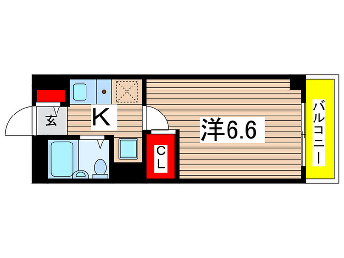 アクシルコート新小岩の間取り写真