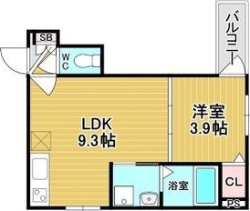 GRAND SUWAの間取り写真