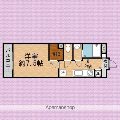 アヴェニール南通町の間取り写真