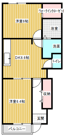 プリムローズIIAの間取り