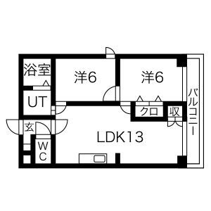 エンパイア福光の間取り