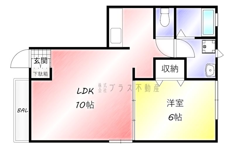 ファミリーヒルズ星ヶ丘Iの間取り