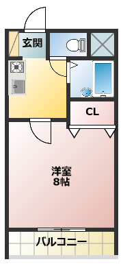 シャトー大塚の間取り