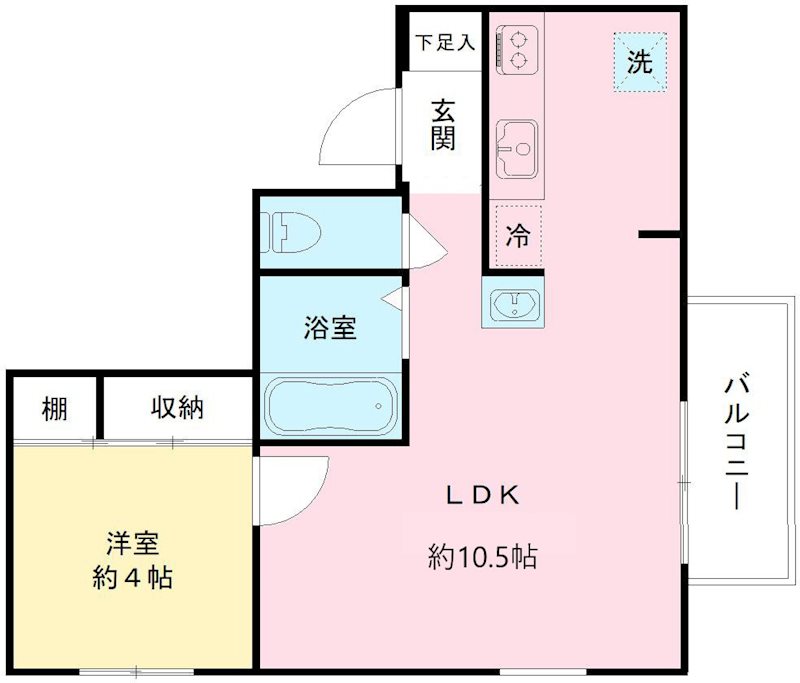 ガーデントキワの間取り