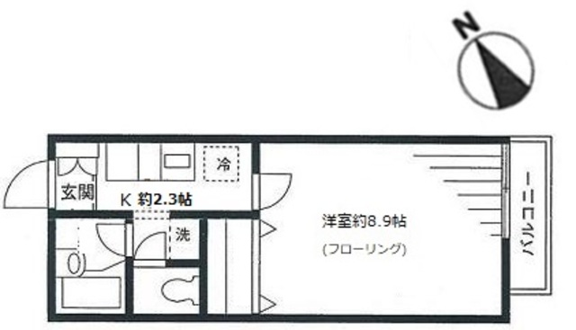 カーサ・ディーノの間取り