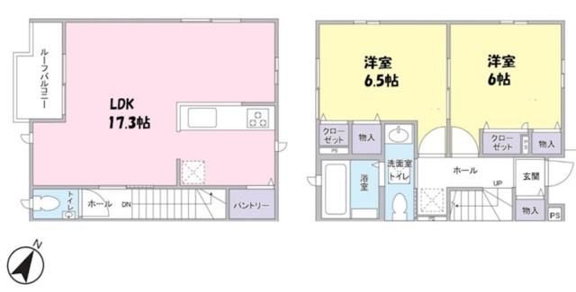 サンパティーク白山の間取り