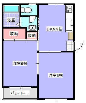 リバーサイド21の間取り