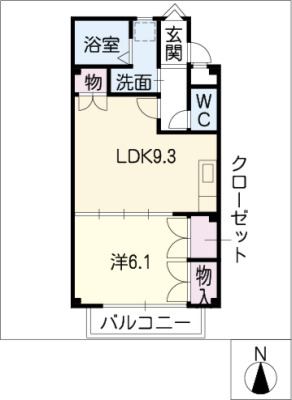 【シェルヴェールの間取り】