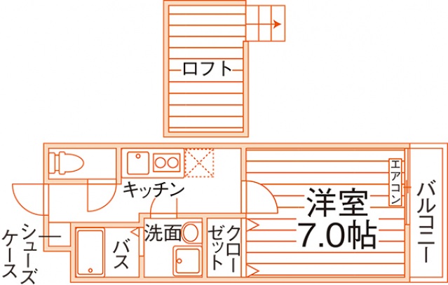 マイカフィールド２の間取り