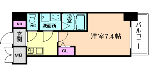 【アプリーレ中之島の間取り】