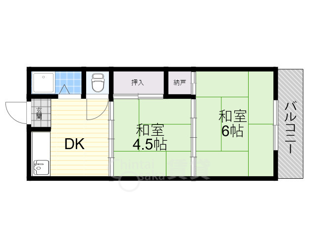 【第1富士マンションの間取り】