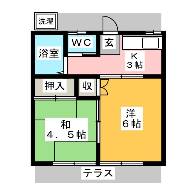 カナディアンハイツヤマザキの間取り