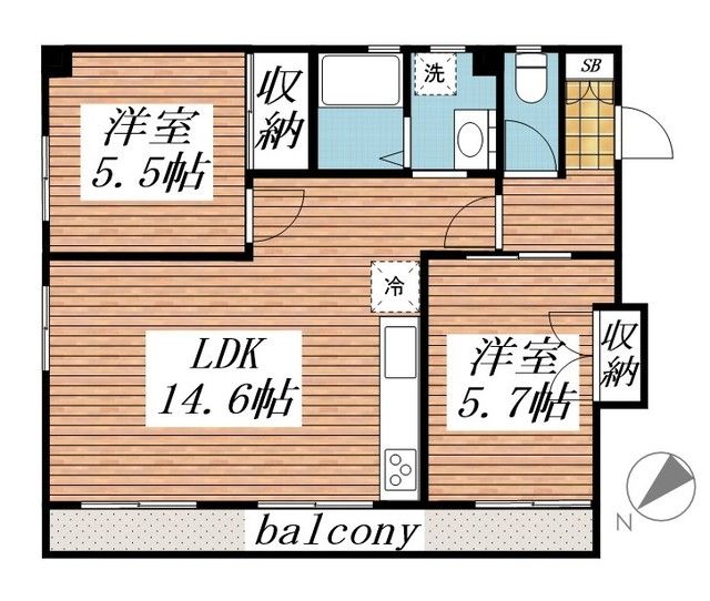 ベルハウスの間取り