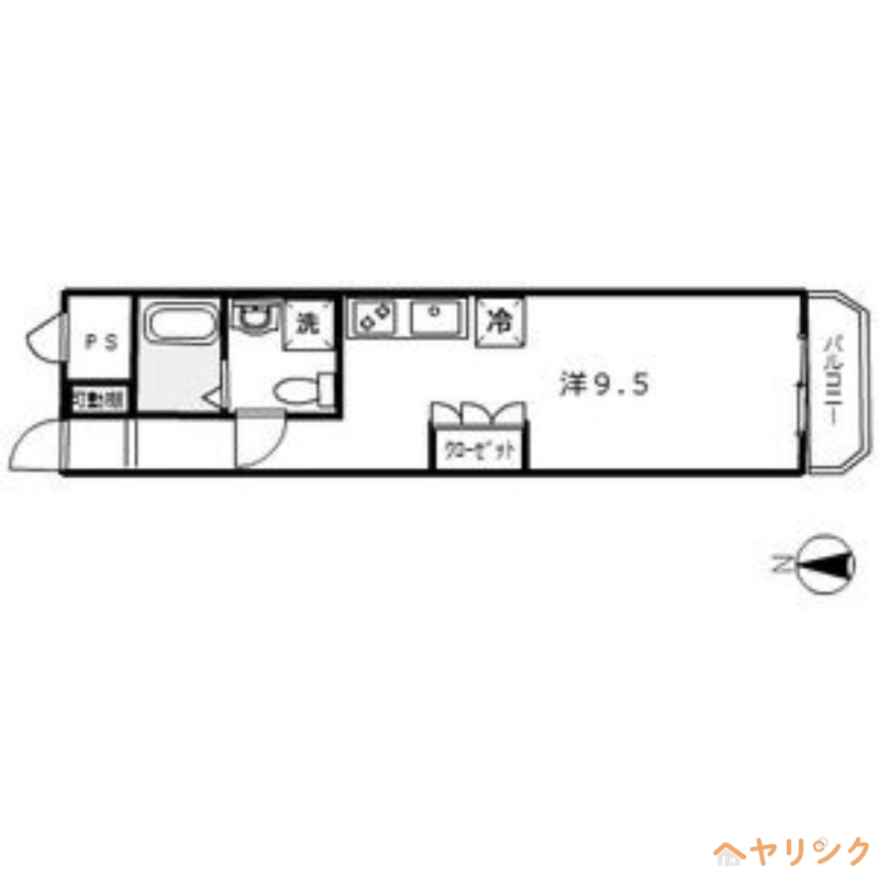 ヴェルドミール志賀の間取り