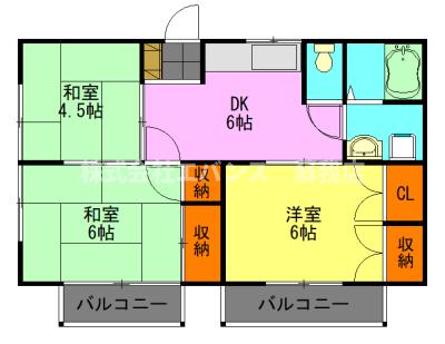 コーポカトレアの間取り