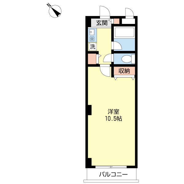 サニークレスト成田の間取り