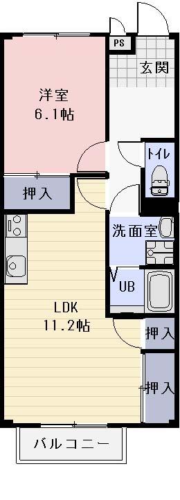 シール・クレイドルｍａｒｏの間取り