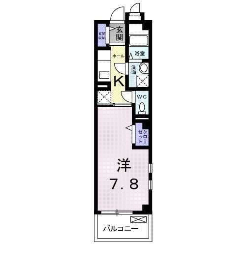 CASA桂徳の間取り