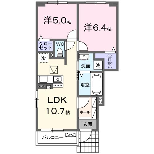 プレステージ　IIの間取り