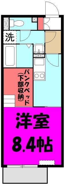 グリーンパーク貝塚の間取り