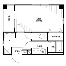 アンプルール　フェール　カノンの間取り