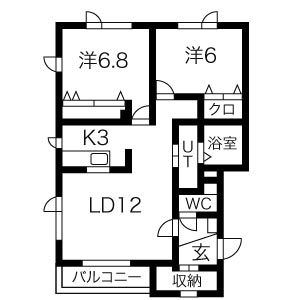 タソノアの間取り