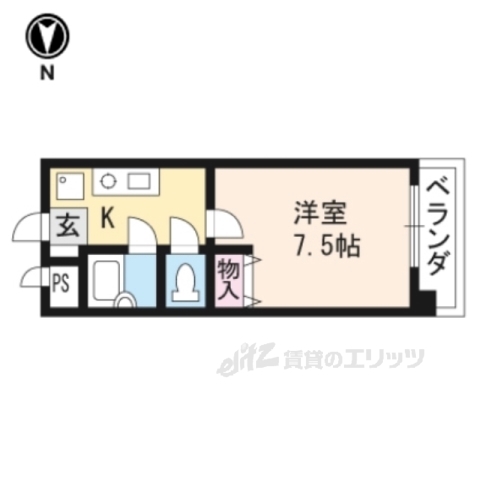 ルシエルの間取り