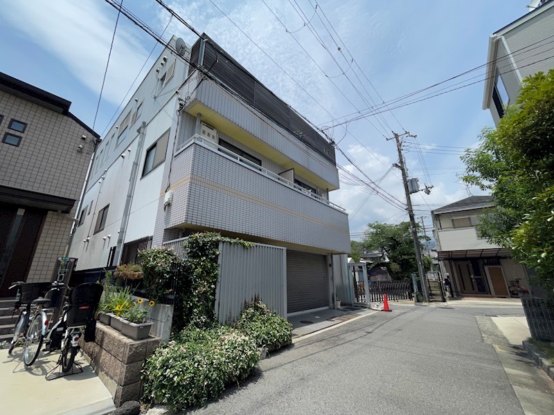 芦屋市打出町のマンションの建物外観