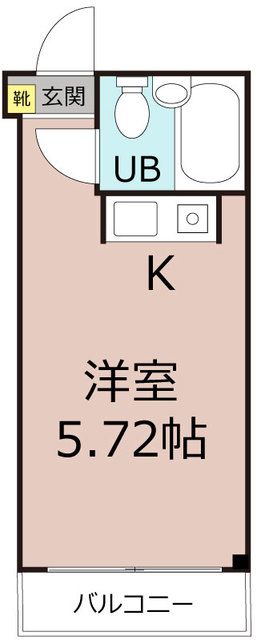 蕨市中央のマンションの間取り