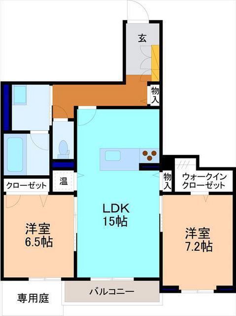 アンフィール泉が丘の間取り