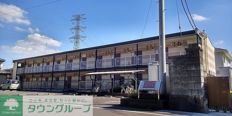 【レオパレスフォレーの建物外観】