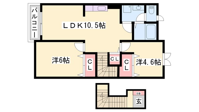 カサデエスペランサの間取り