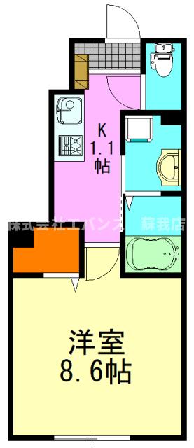 ユアメゾン大森台の間取り