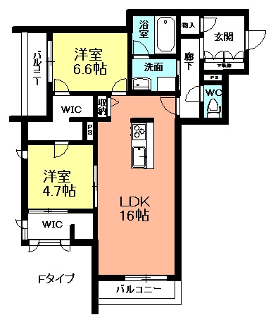 ラ グラン カトルの間取り