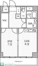 三鷹市上連雀のマンションの間取り