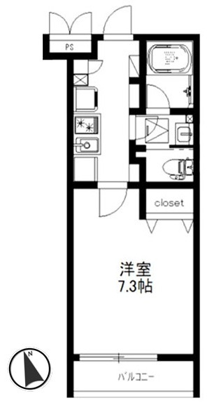 MC市川の間取り