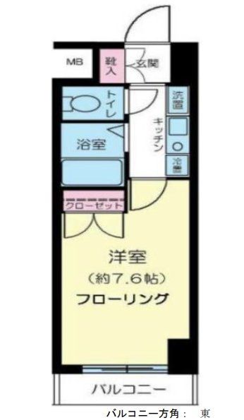 ステージファースト目白第2の間取り