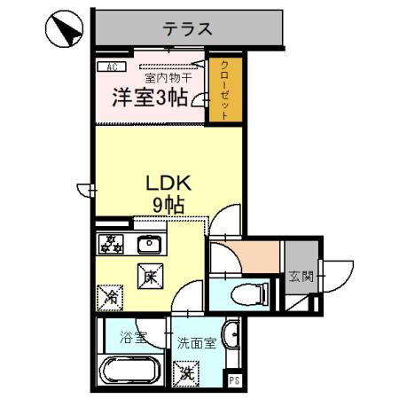 D-Sereno東田町の間取り